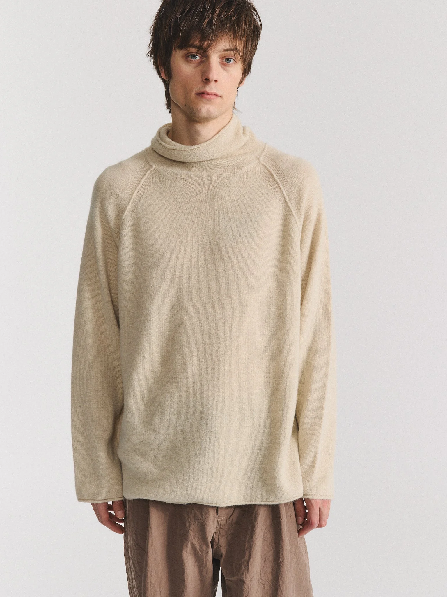 HIGH NECK JUMPER - ALPWO - PUFFY - 1