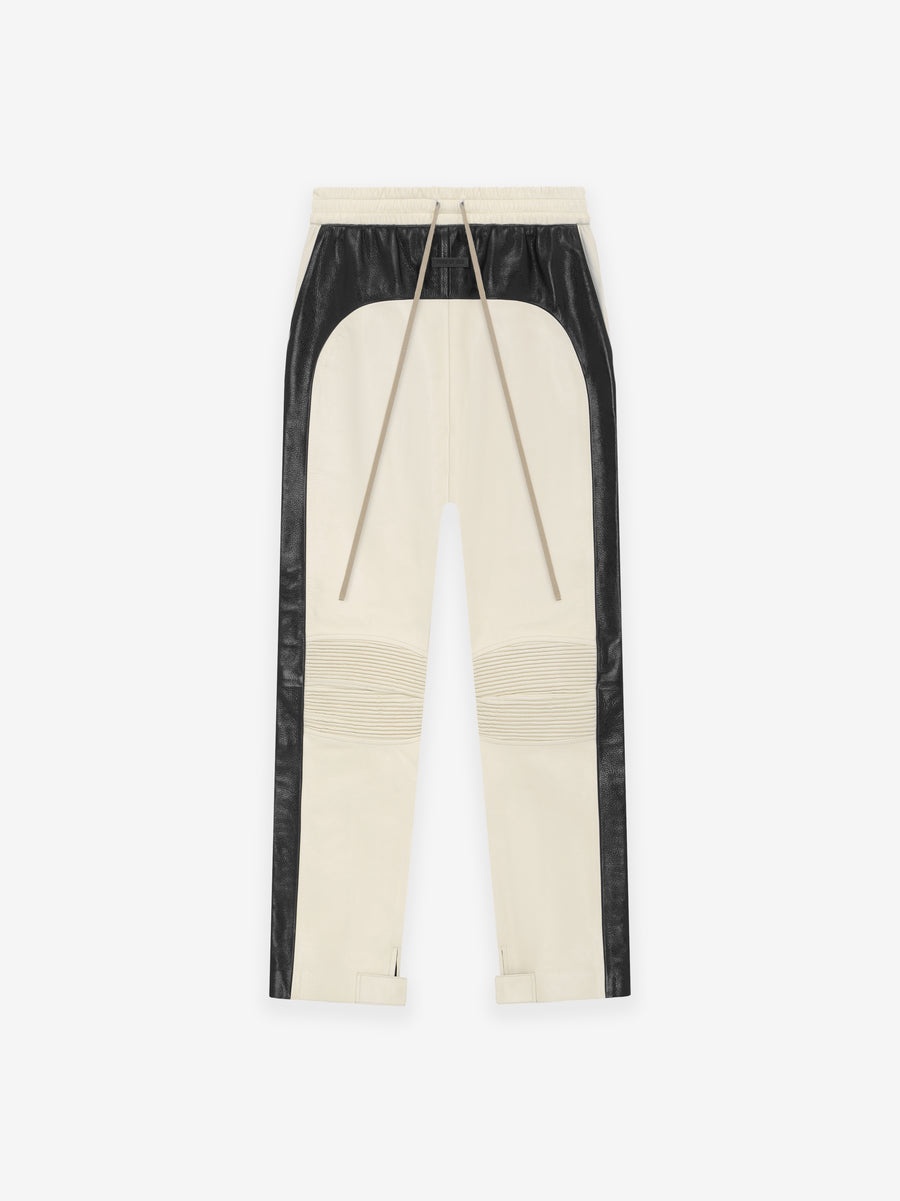 Leather Moto Stripe Pant - 1