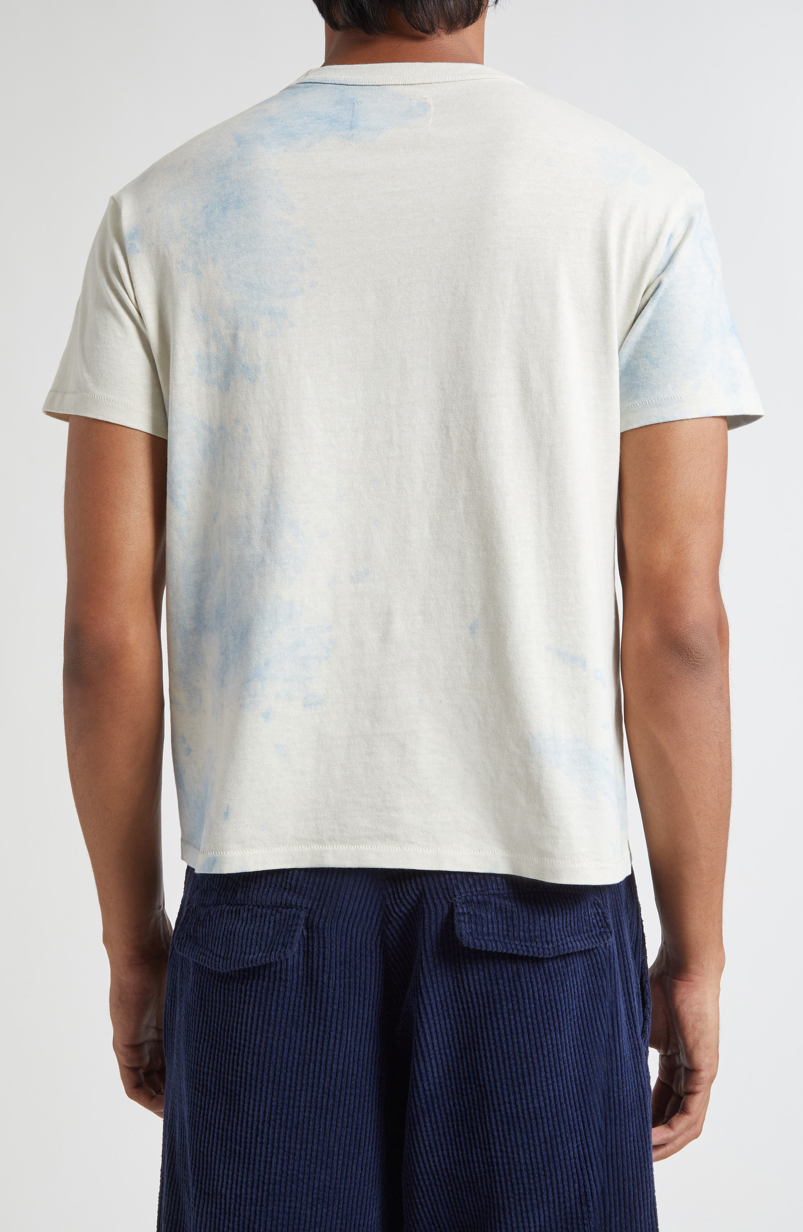 ERL Gender Inclusive Rocker Graphic T-Shirt in White Blue at Nordstrom - 3