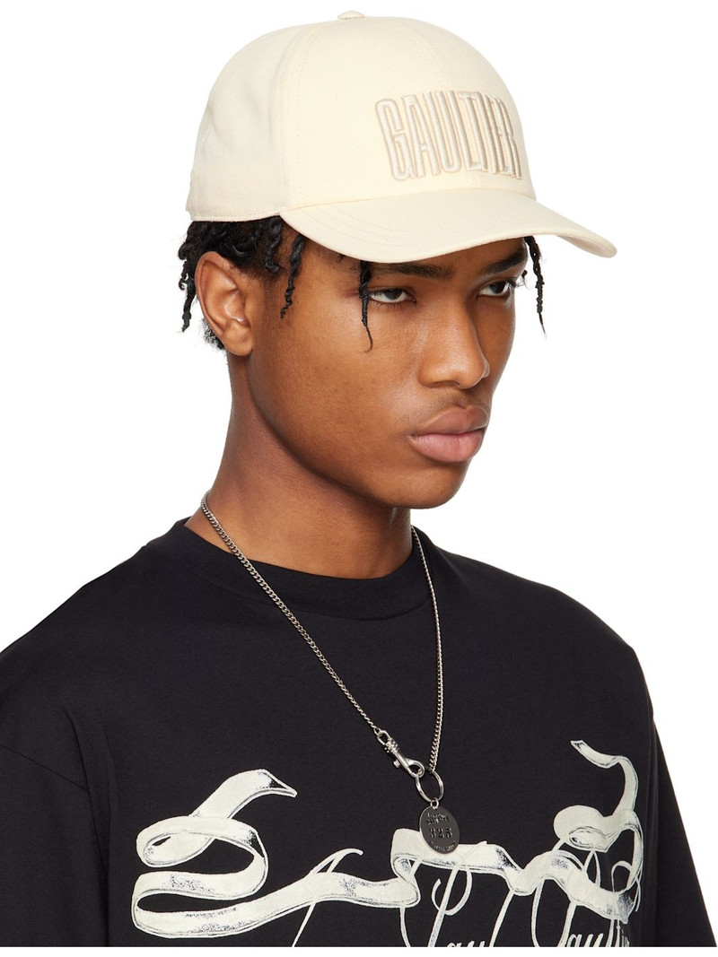Jean Paul Gaultier Off-White 'The Ecru' Cap outlook