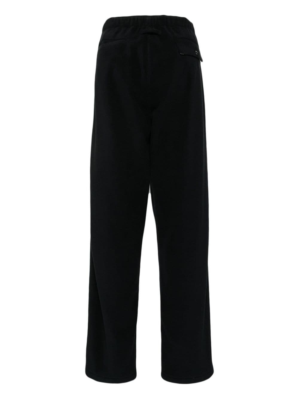 appliqué logo straight-leg trousers - 2