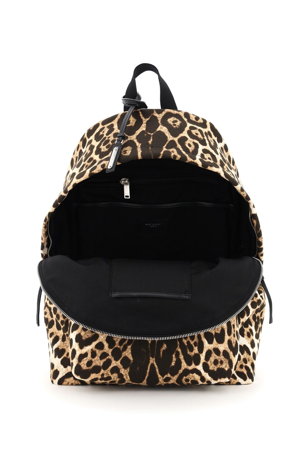 CITY CANVAS LEOPARD BACKPACK - 4