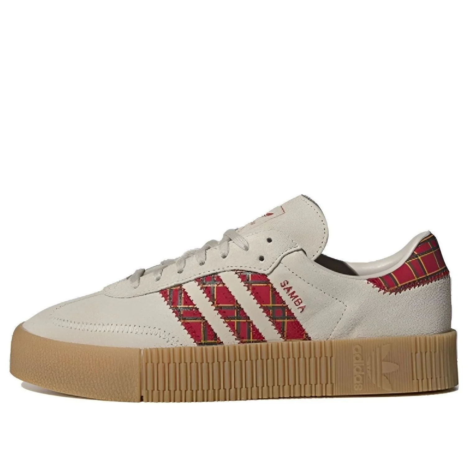 (WMNS) adidas Sambarose 'Clear Brown Scarlet Collegiate Green' FU9746 - 1
