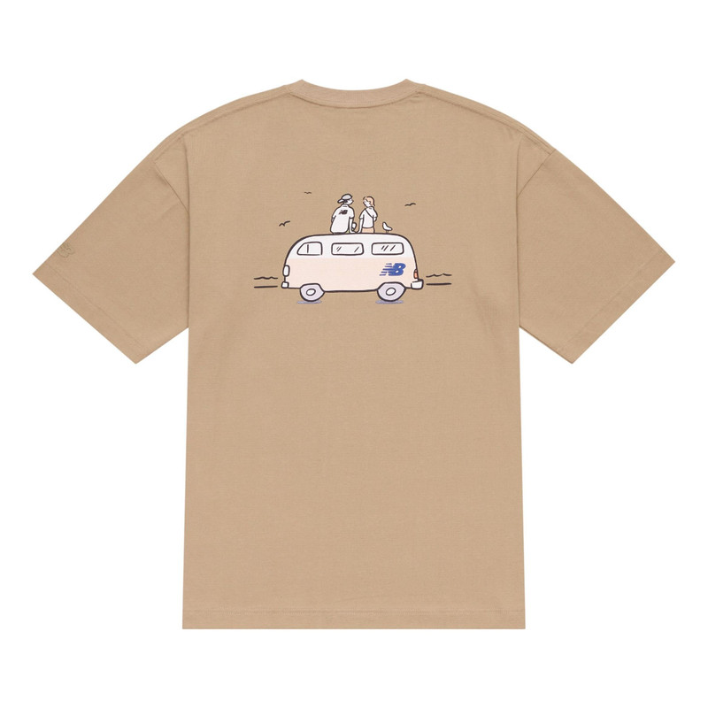 New Balance New Balance x PK Graphic T-shirt 'Light Beige' NEE26181-LB outlook