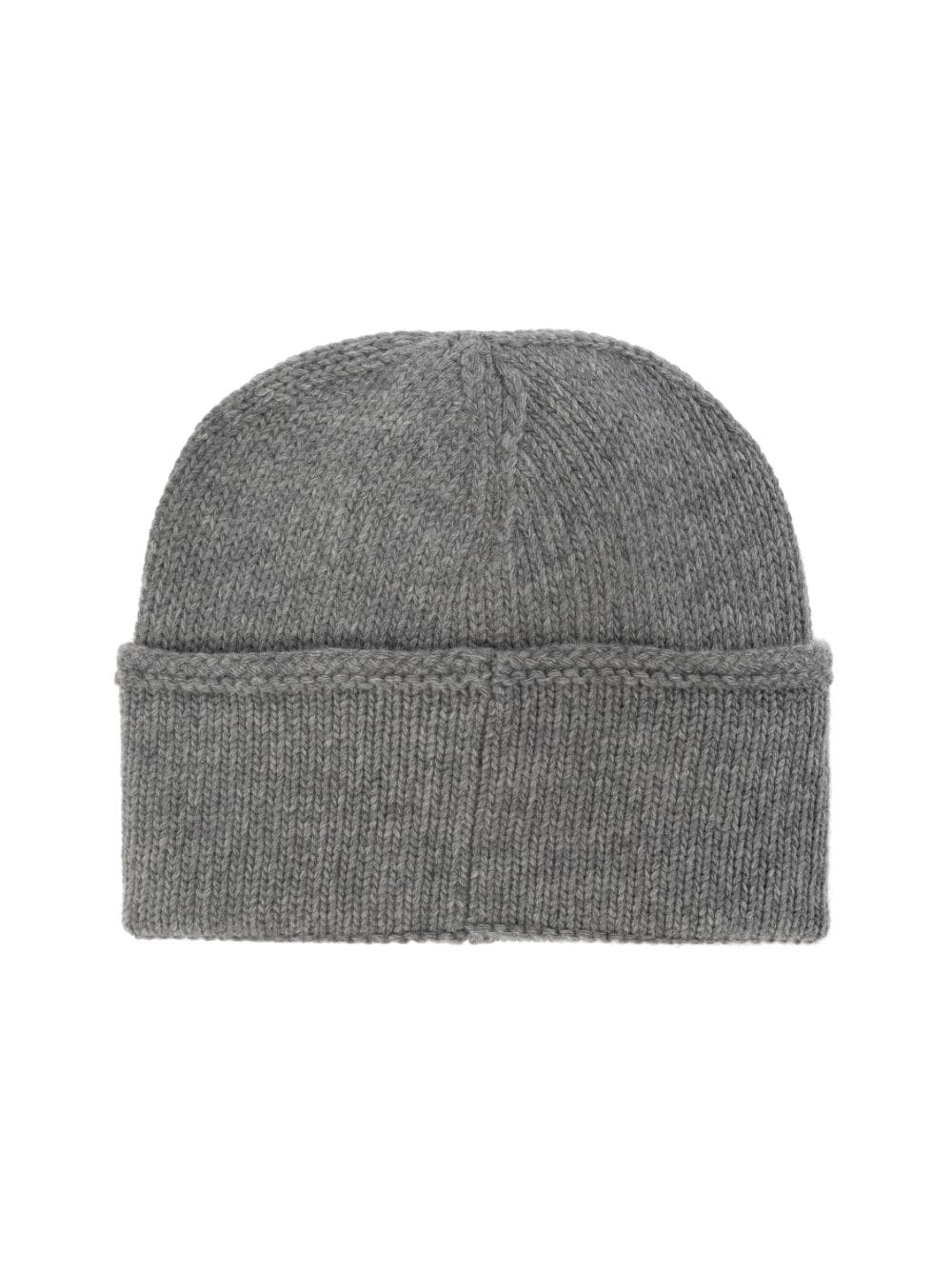 embroidered-logo wool beanie - 3