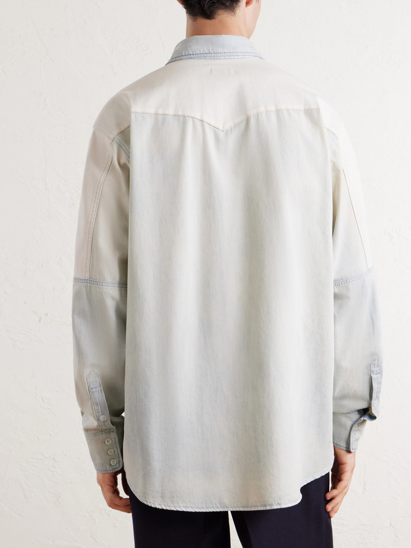 Washed Denim Shirt 4
