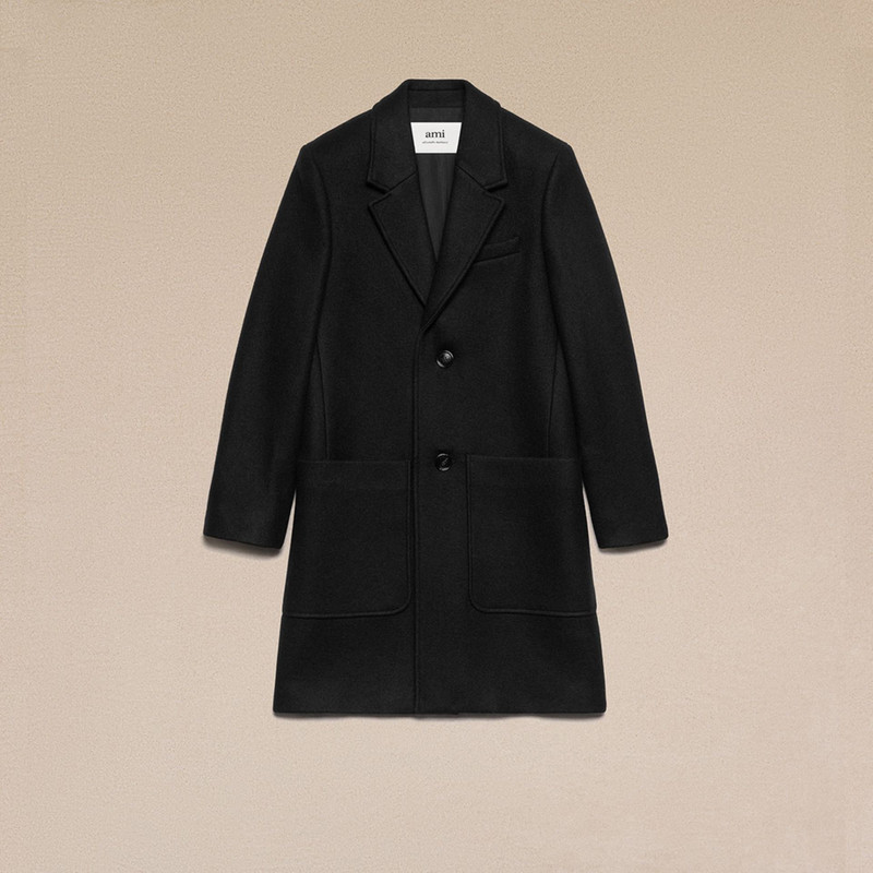 AMI Paris Two Buttons Coat outlook