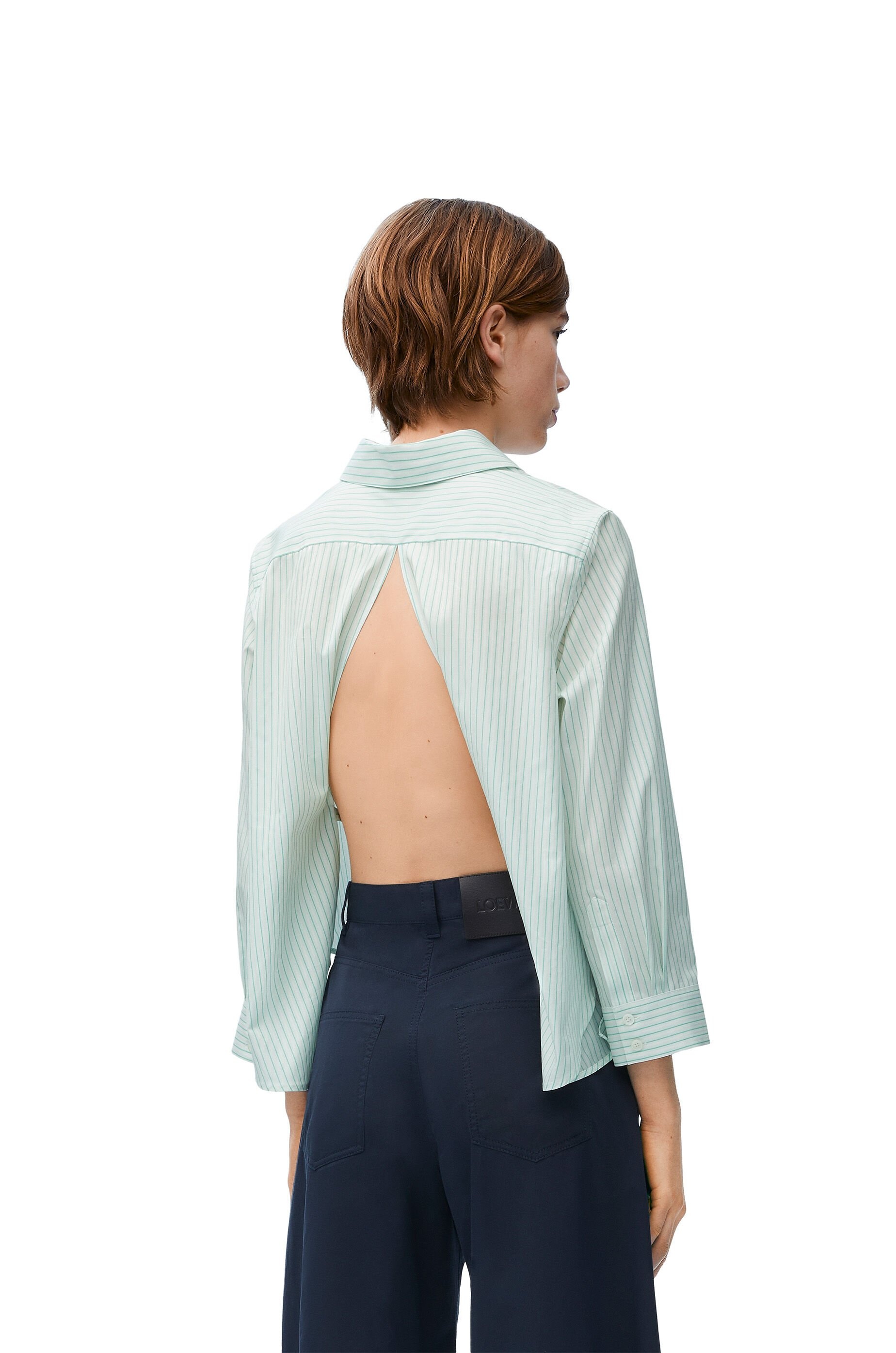Trapeze shirt in cotton - 5