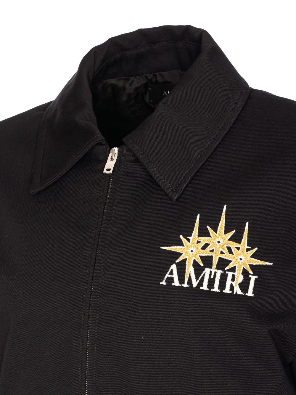 logo cotton jacket - 3