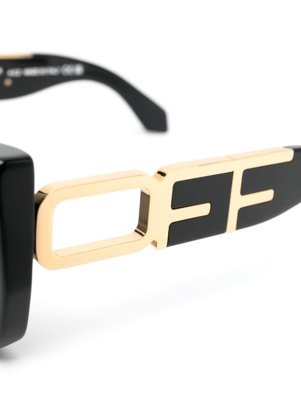 Boston logo-plaque sunglasses - 3