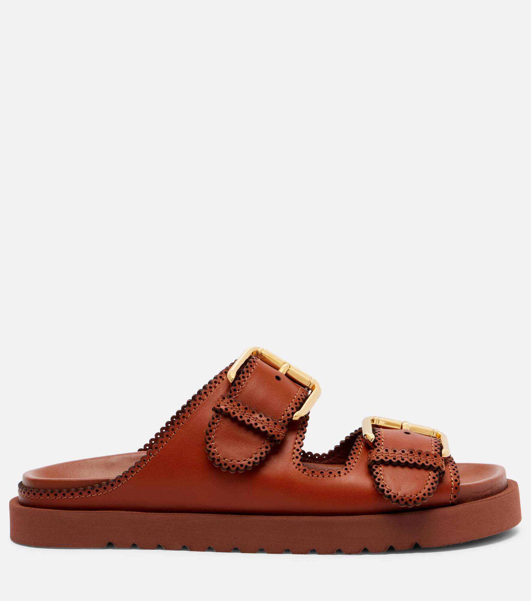 Goldie leather sandals - 4