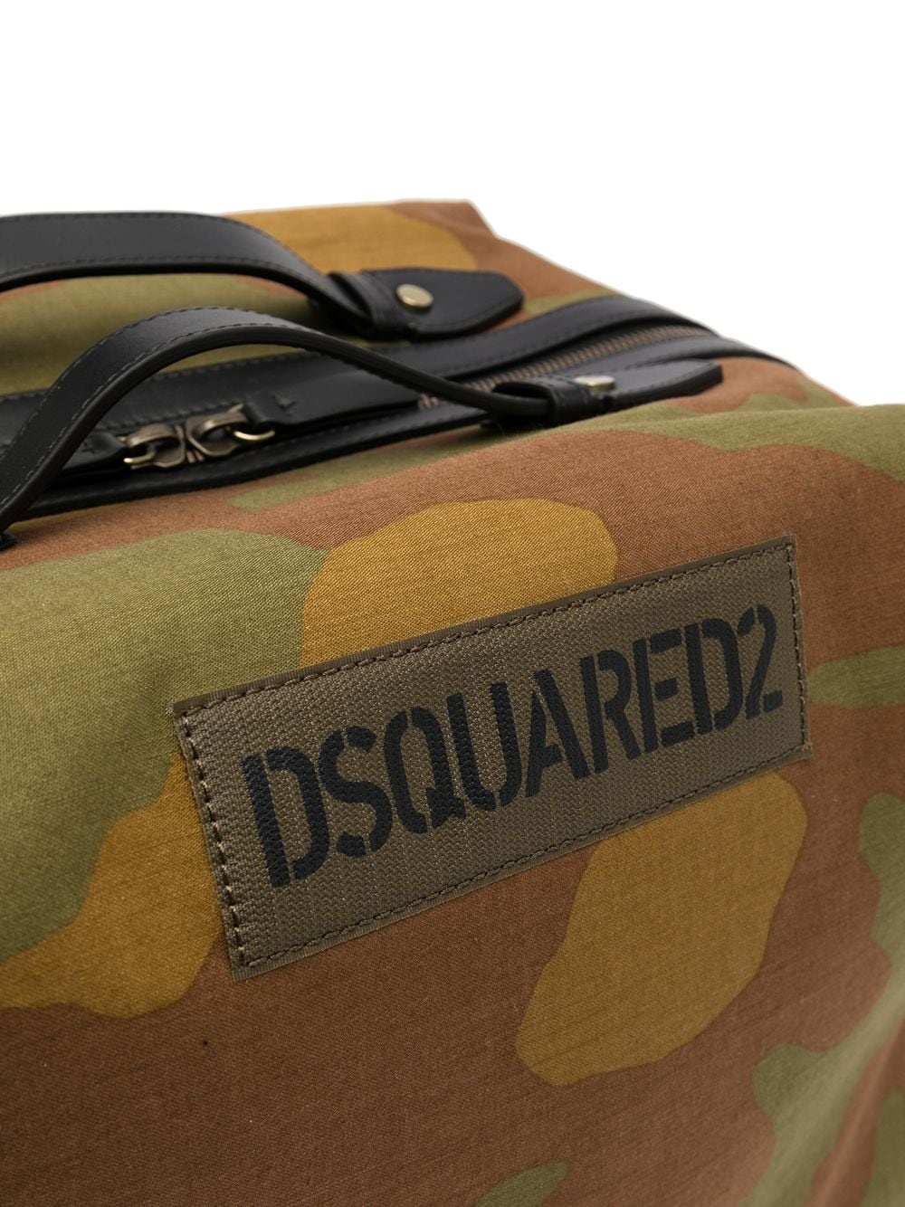 camouflage-print duffle bag - 4