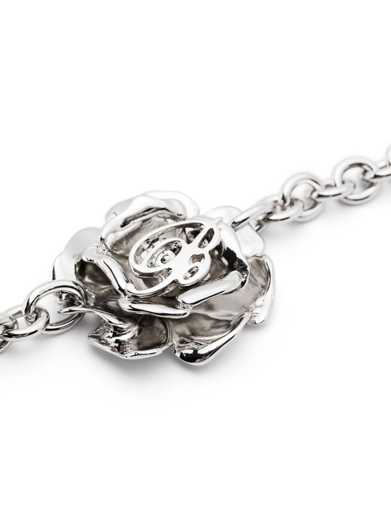 Blumarine rose-motif choker outlook