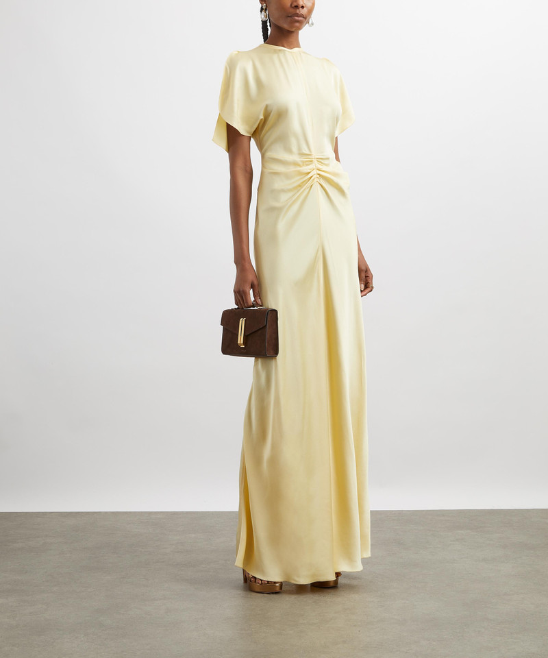 Isabella Satin Gown 2
