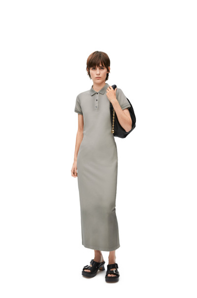 Loewe Polo dress in cotton outlook