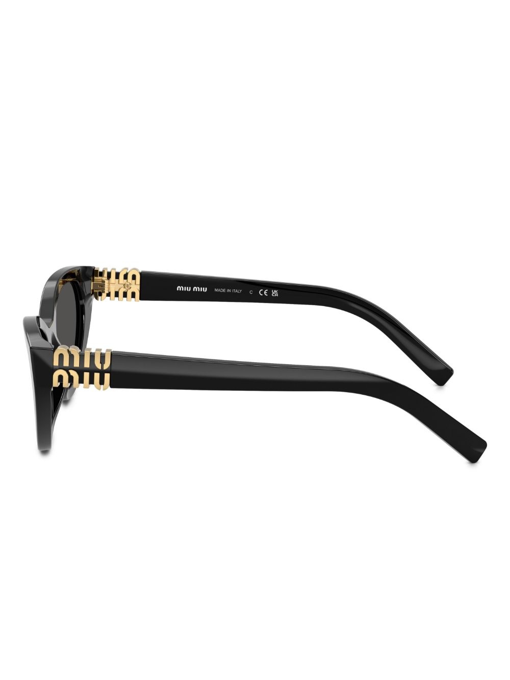 logo-lettering sunglasses - 3