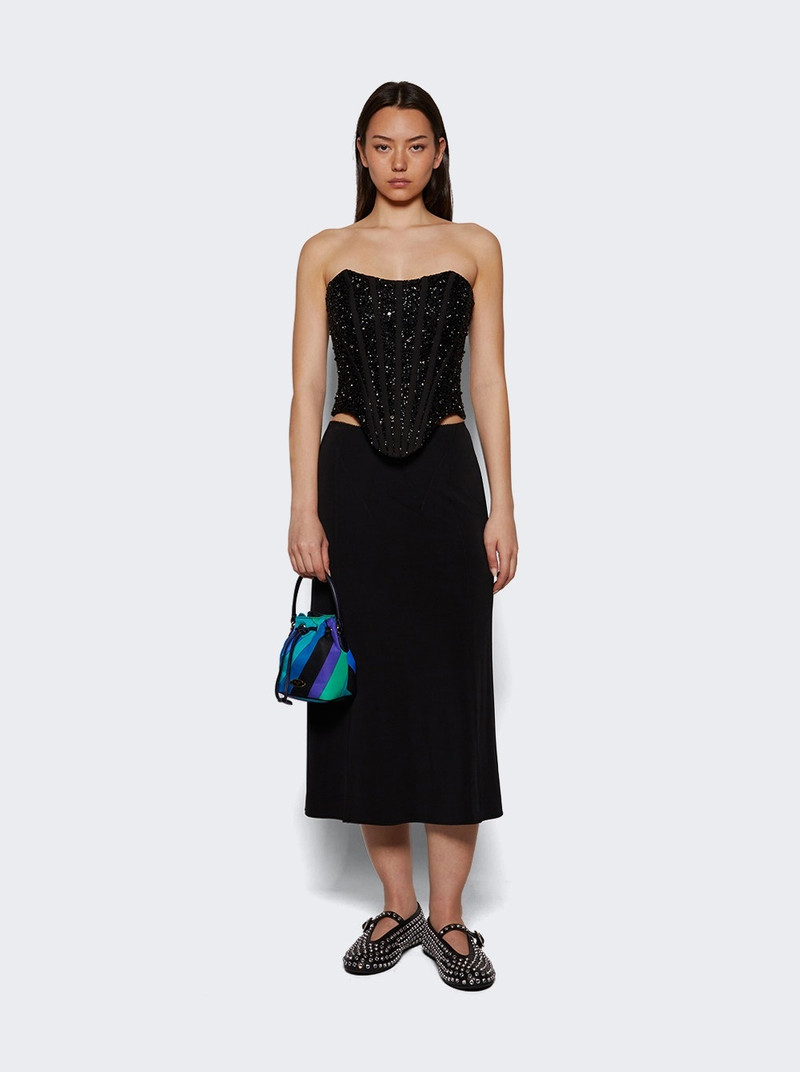 Jupe Midi Lenght Skirt Black 5