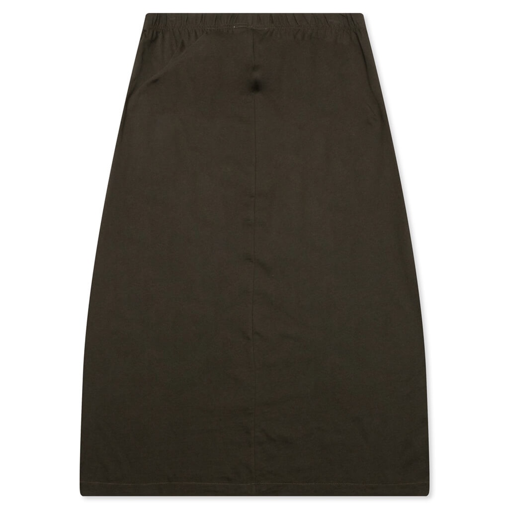 WOMEN'S LONG SKIRT - OFF BLACK - 2