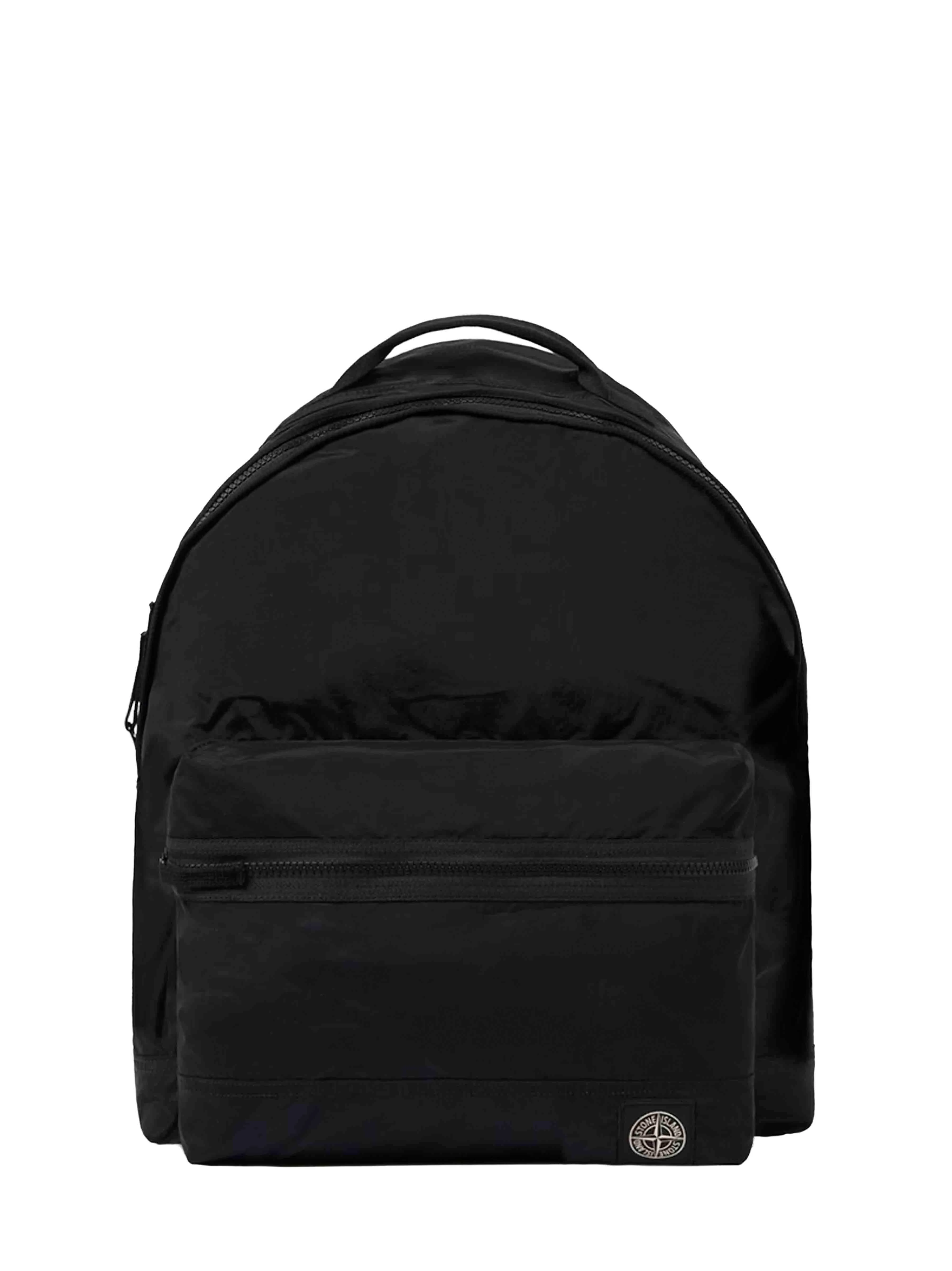 Black Nylon Metal backpack - 1