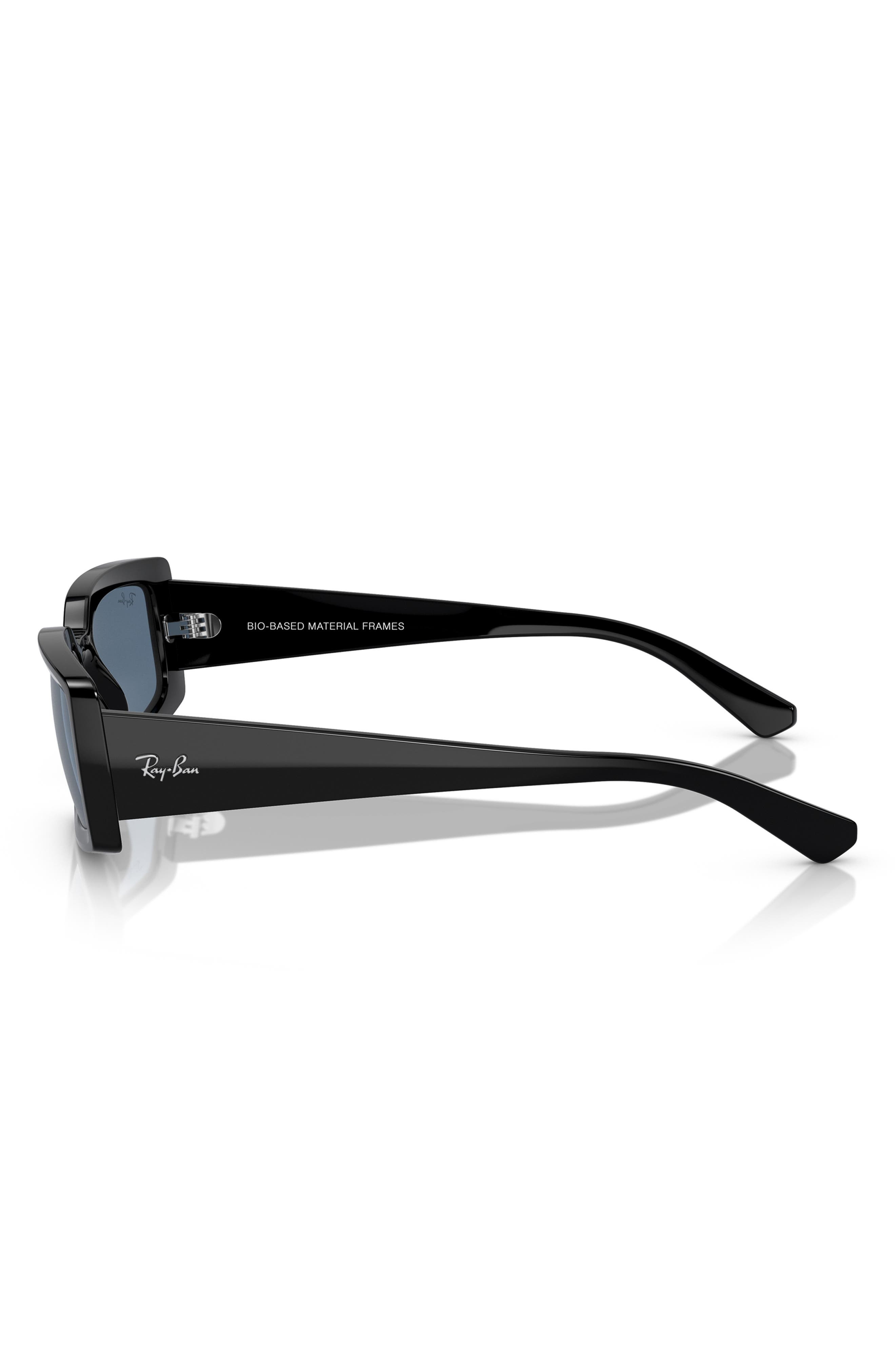 Ray-Ban Kiliane 54mm Pillow Sunglasses in Black Blue at Nordstrom - 3