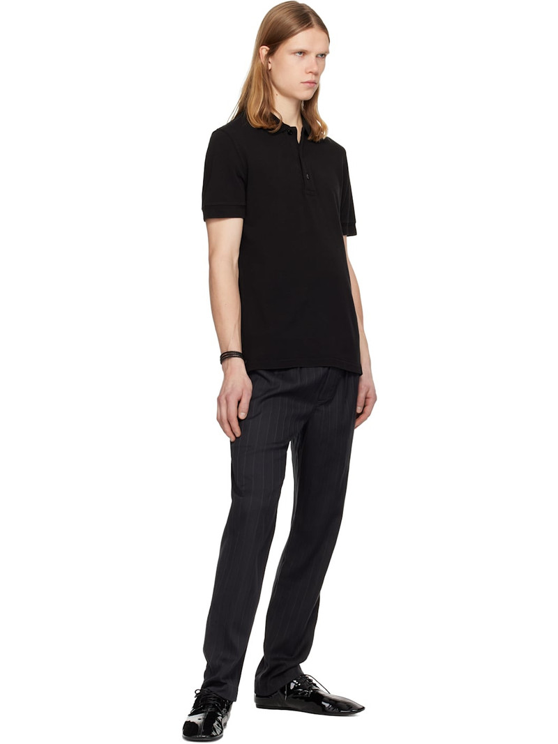TOM FORD Black Piquet Polo outlook