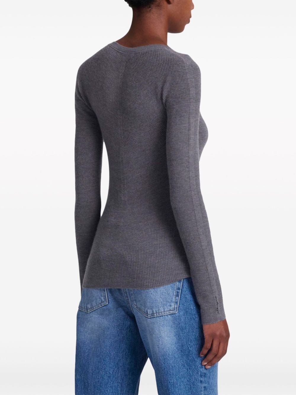 Jones logo-embroidered cashmere cardigan - 4