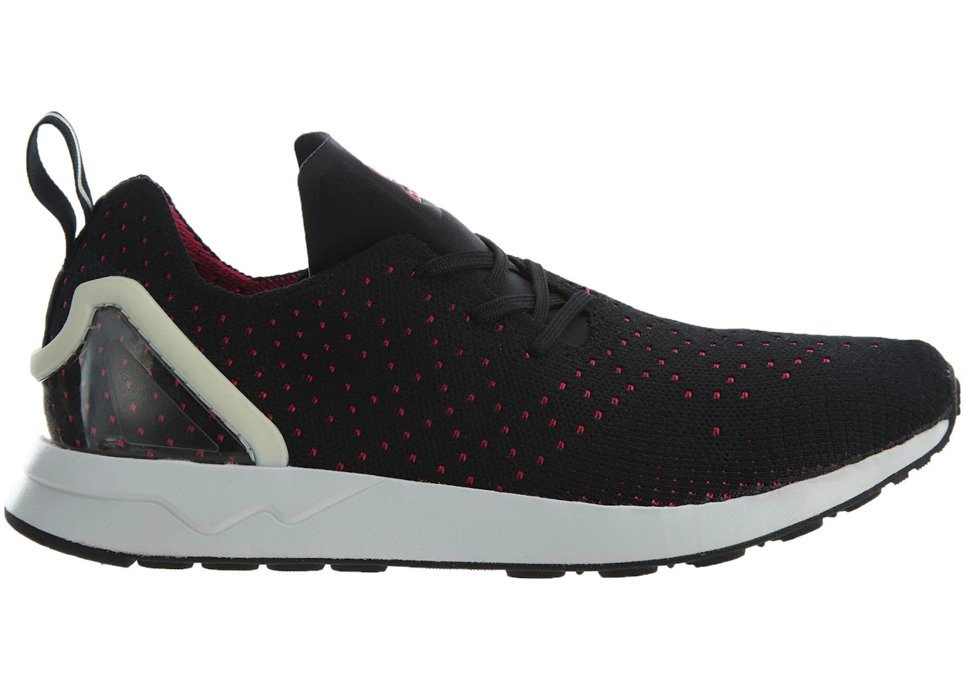 adidas Zx Flux Adv Asym Pk Black Shock Pink-White - 1