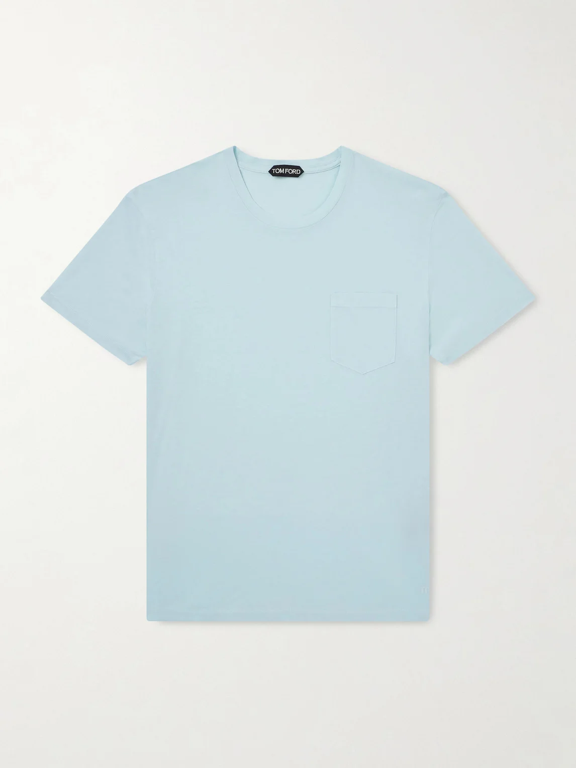 Cotton and Silk-Blend Jersey T-Shirt - 1