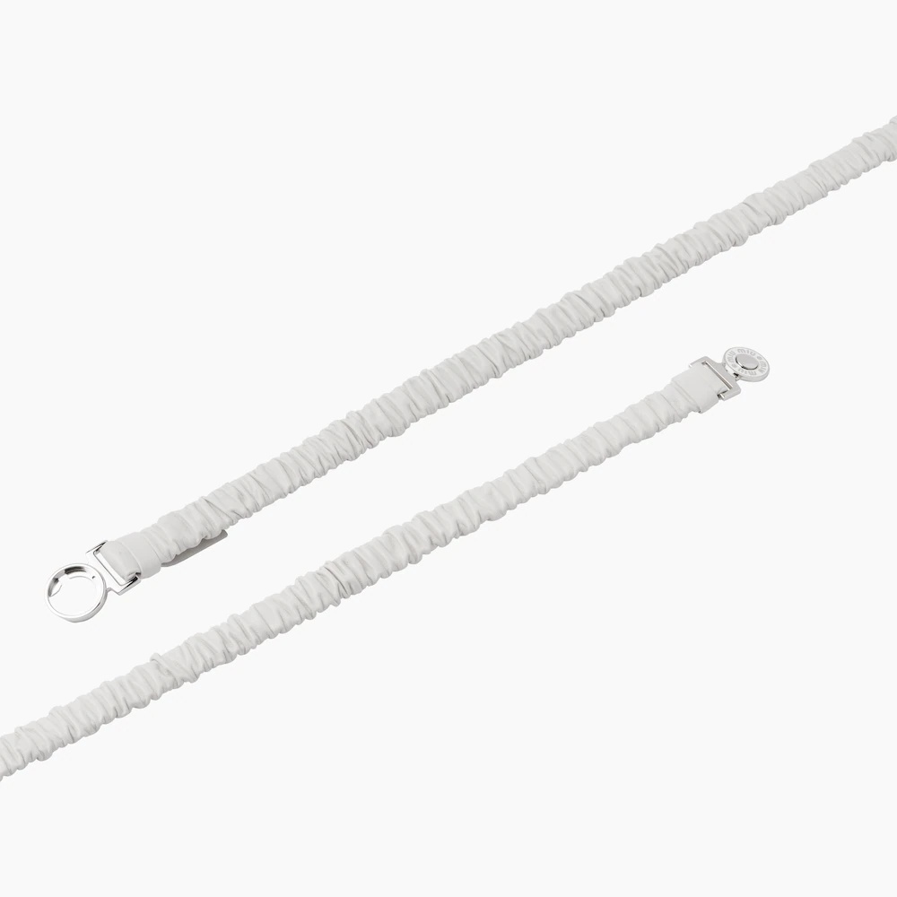 Elasticized nappa leather belt - 4