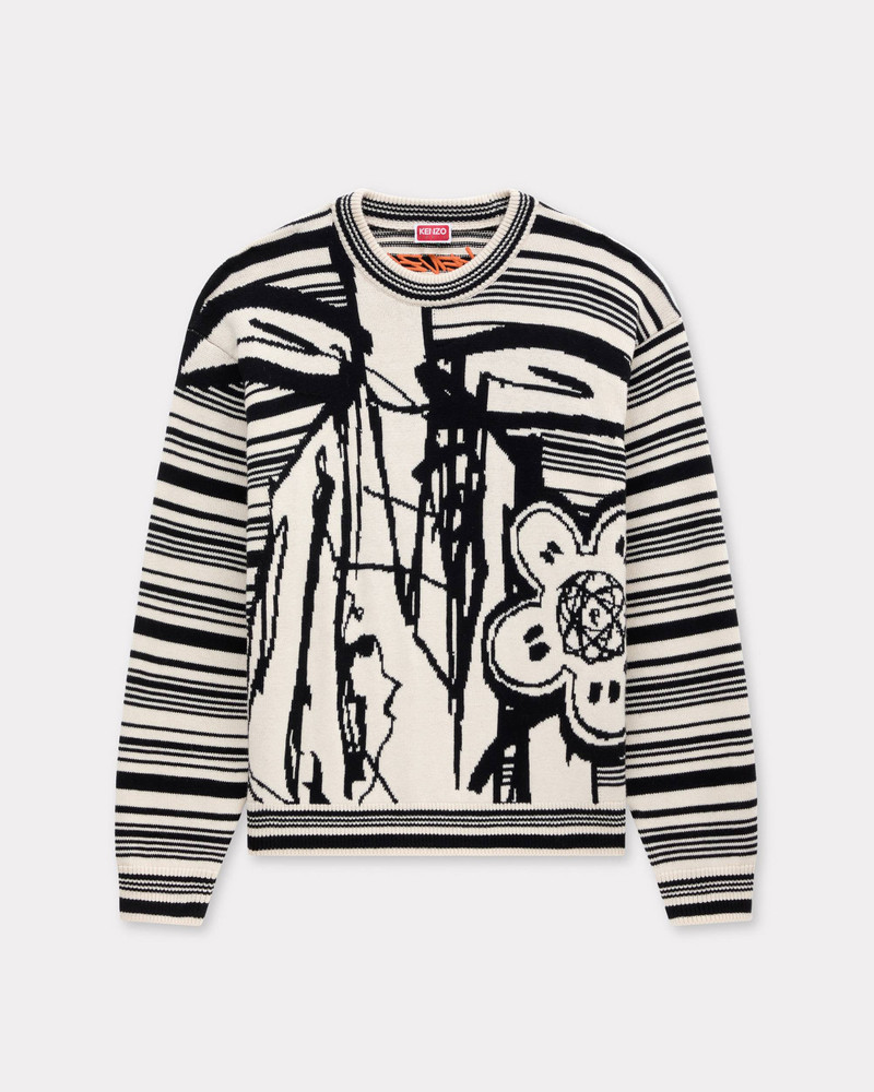 'Kenzo x Futura 2000' jumper in wool and cotton 1