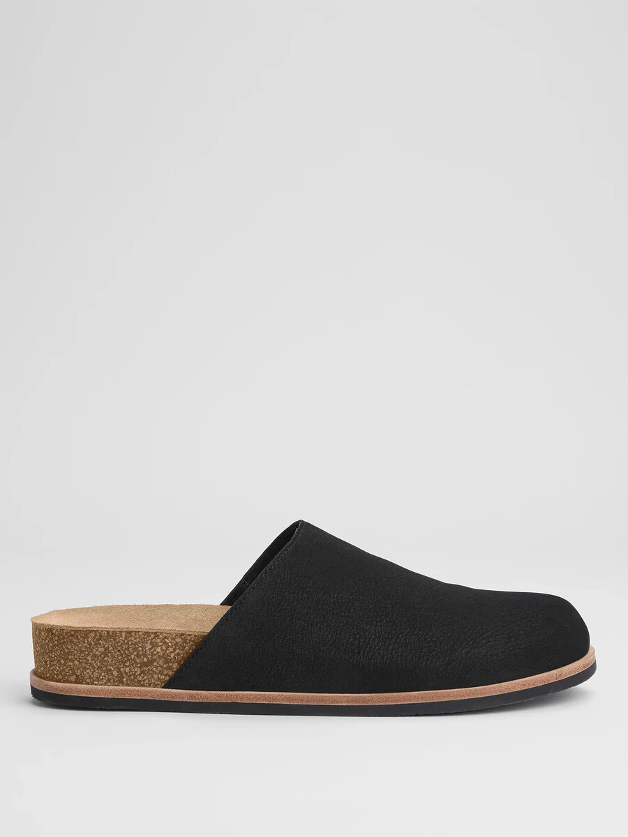 Bios Tumbled Nubuck Mule - 1