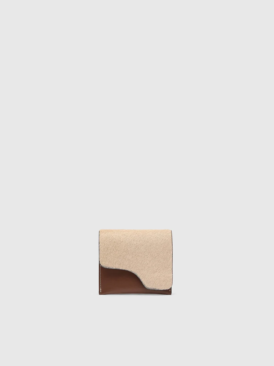 Olba Marmotta/Cannella Pony/Leather Wallet - 1
