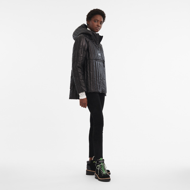 Longchamp Jacket Black - Leather outlook