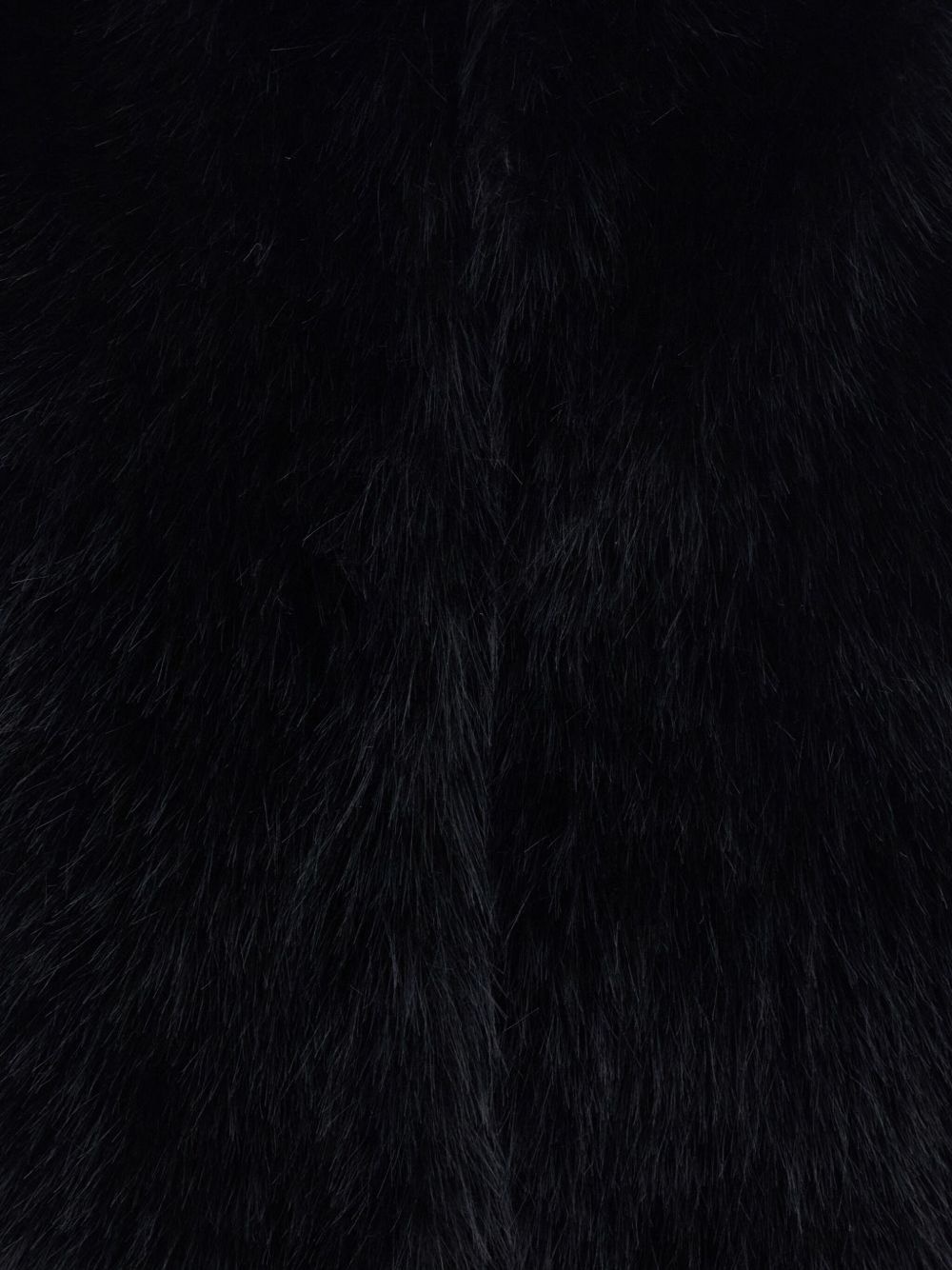 faux-fur sleeveless vest - 3