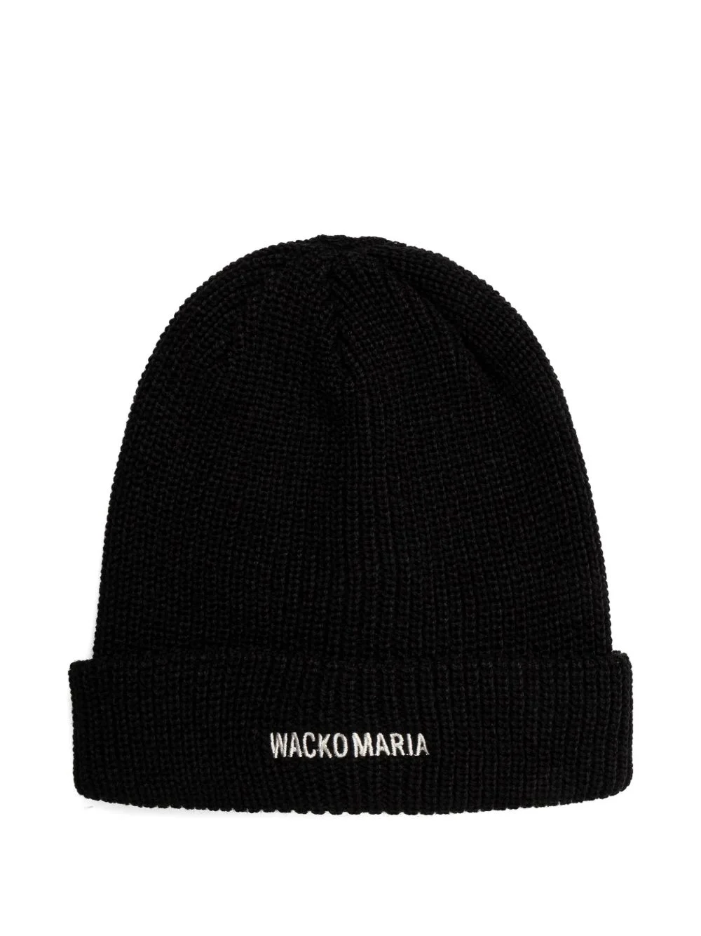 logo-embroidered beanie - 1