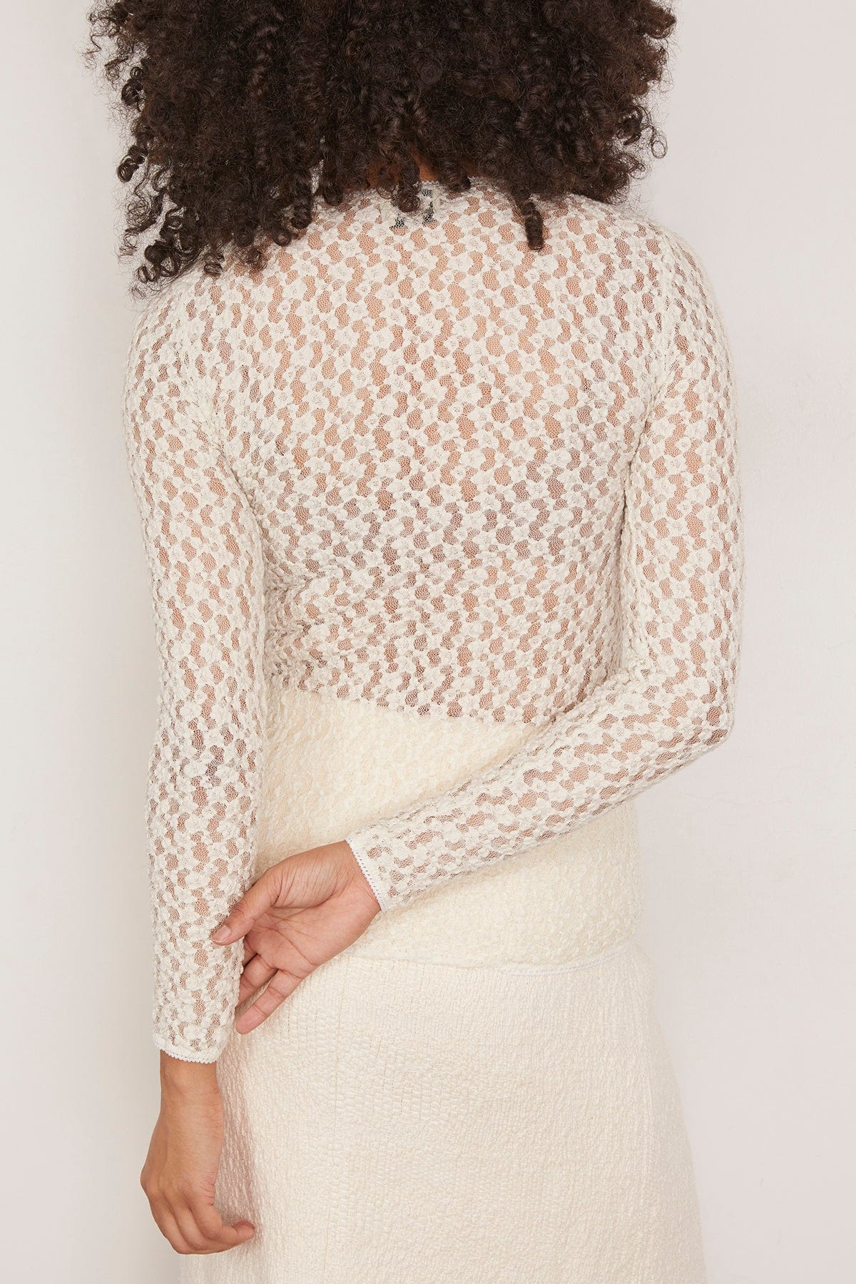 Gaelle Blouse in Ecru - 4