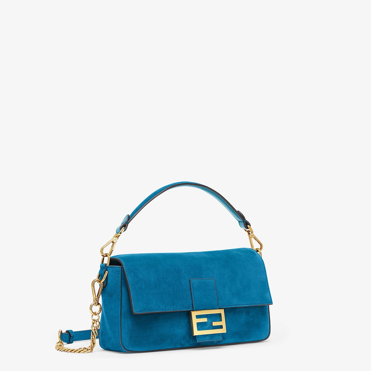 Blue suede bag - 2