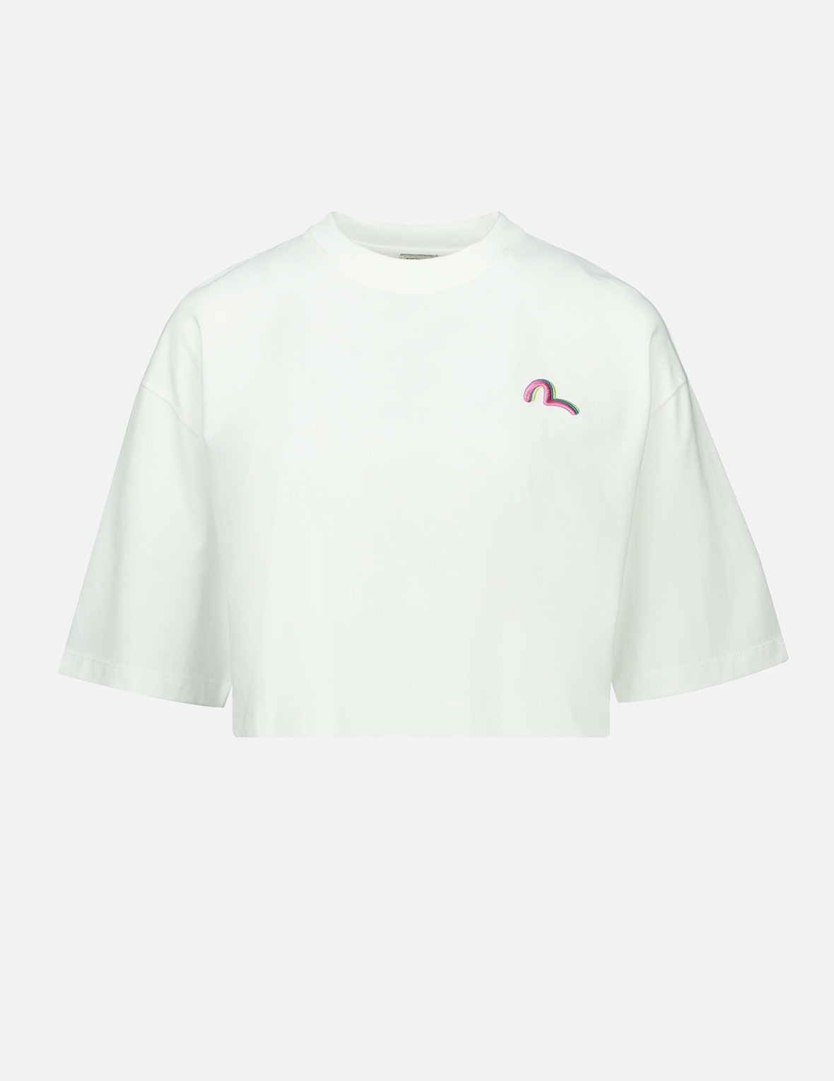 LOGO PRINT CROPPED T-SHIRT - 1