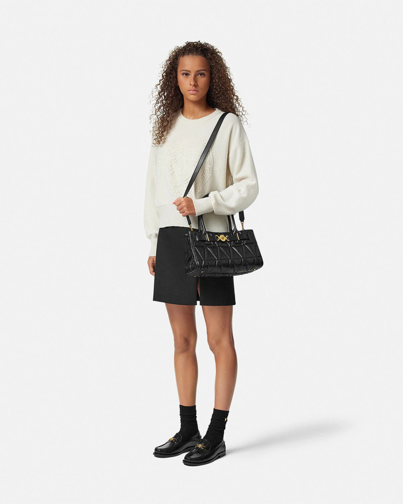 Medusa '95 Quilted Tote Bag 4