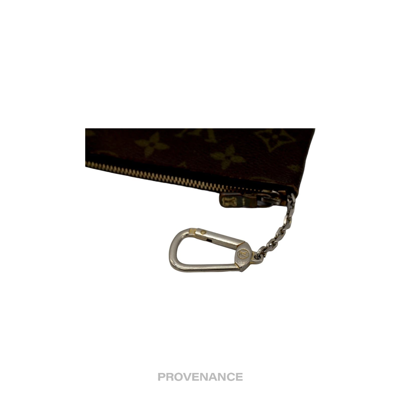 Louis Vuitton SMALL "f" Key Pouch Cles - Monogram - 5