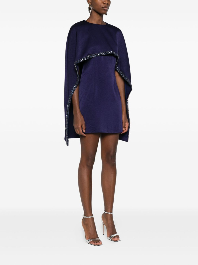 embellished cape dress 3