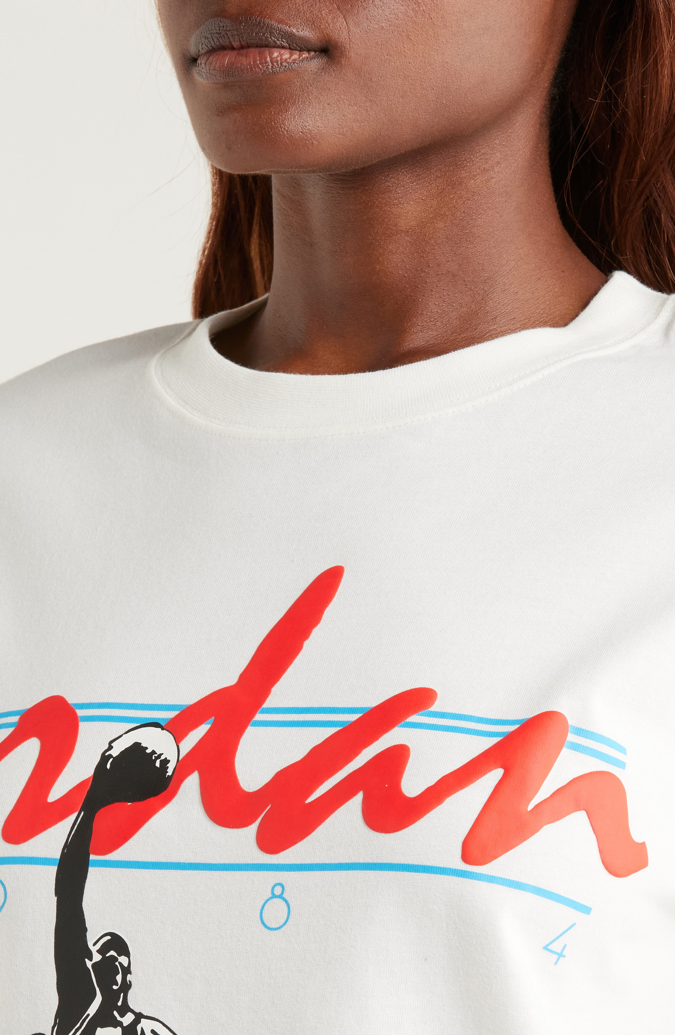 Jordan GFX MVP Graphic T-Shirt in Sail at Nordstrom - 4