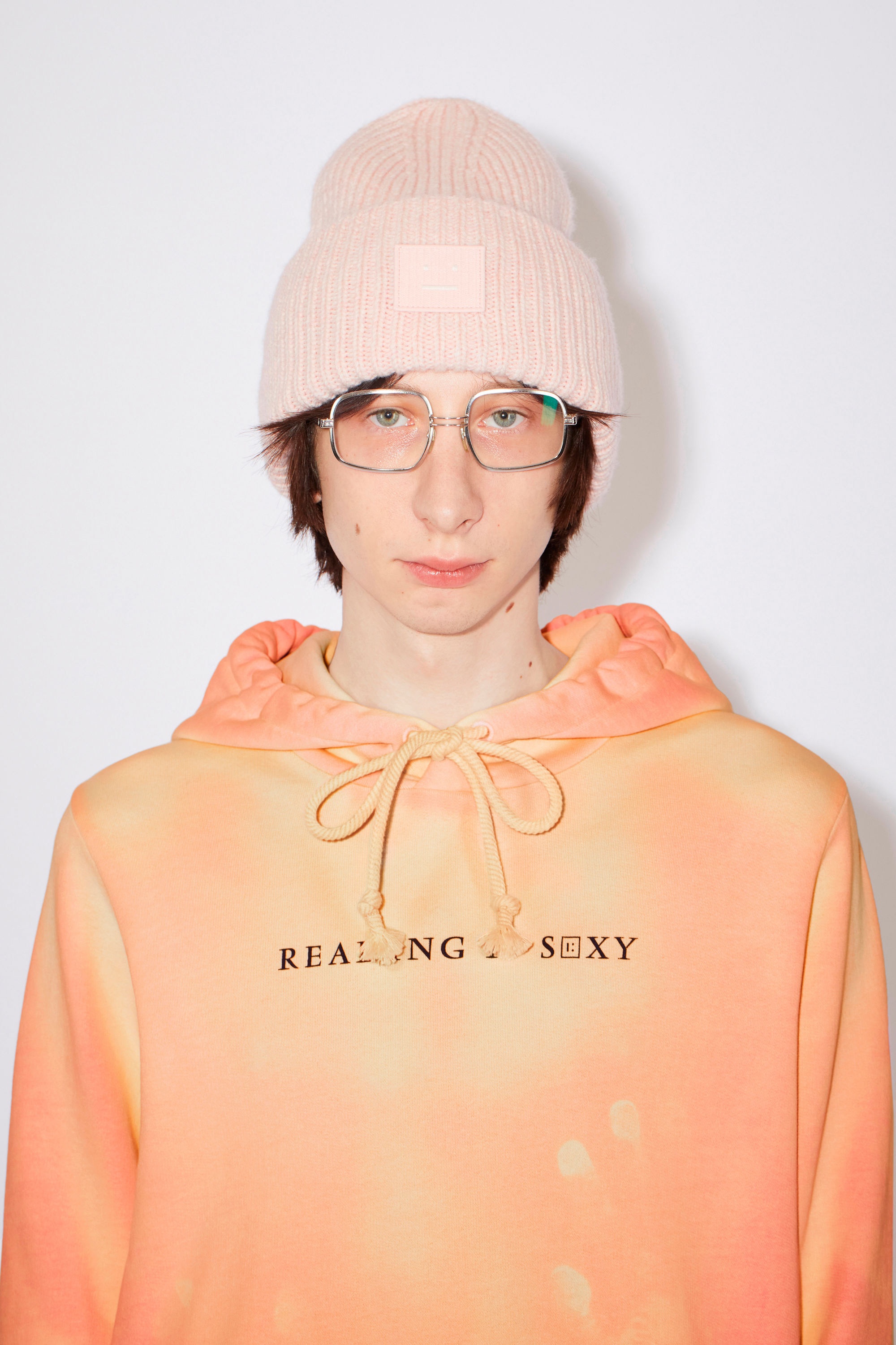 Heat reactive hooded sweatshirt - Orange/yellow - 5