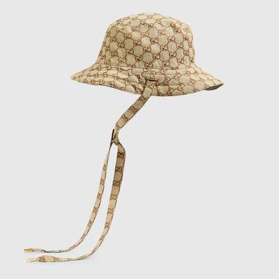 GUCCI Reversible hat in GG canvas and nylon outlook