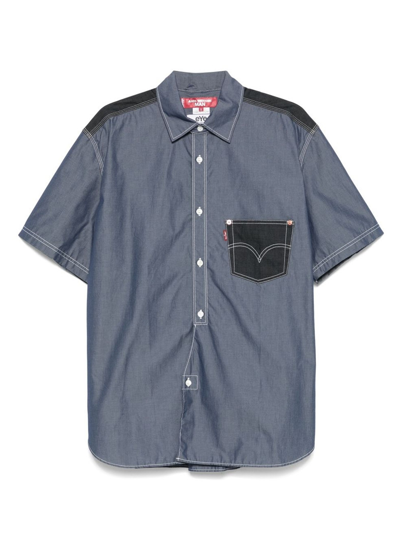 pocket-detail shirt 1