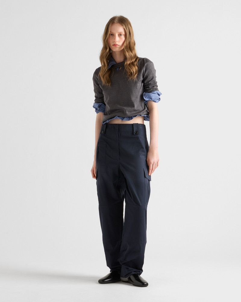 Prada Poplin pants outlook