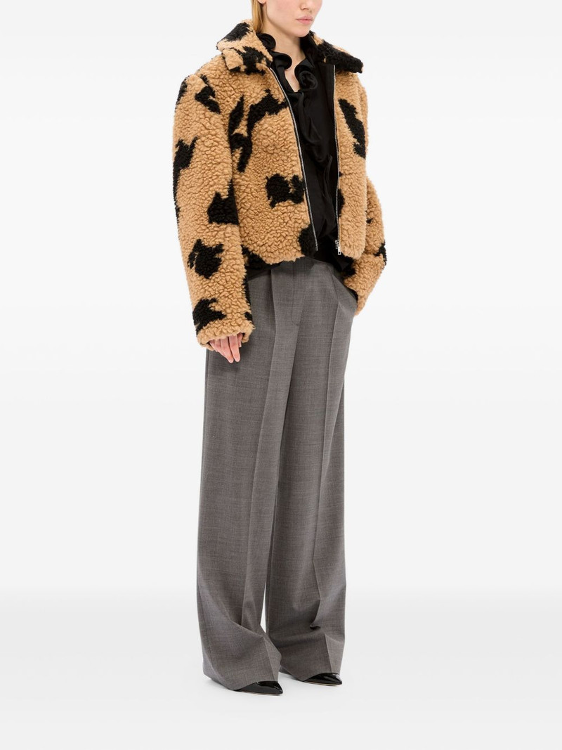 MSGM ruffled collar shirt outlook