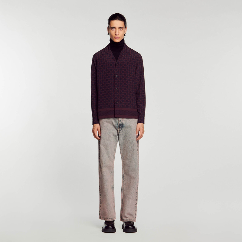 Sandro SQUARE CROSS SHIRT outlook