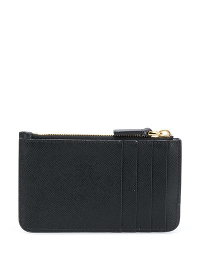 Marni logo embossed zip pouch outlook