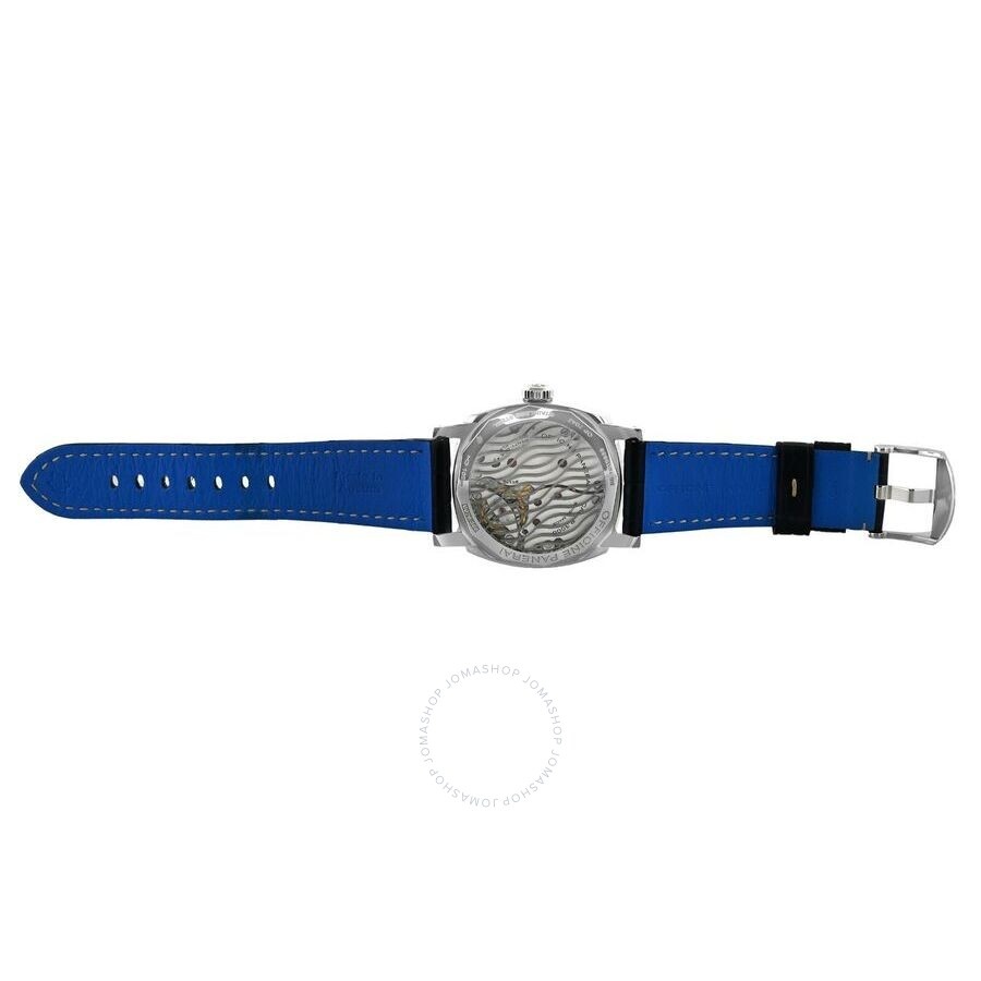 Pre-owned Panerai Radiomir 1940 3 Days Hand Wind Blue Dial Men's Watch PAM00932 - 7
